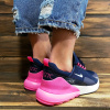 Купить Женские кроссовки Nike Air Max 270 темно-синие с розовым