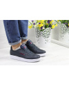 Женские кроссовки Reebok C85 темно-синие
