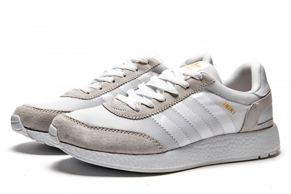 Мужские кроссовки Adidas Iniki белые