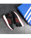 Купить Чоловічі кросівки Adidas Iniki Runner Boost Primeknit чорні з червоним
