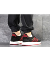 Купить Чоловічі кросівки Adidas Iniki Runner Boost Primeknit чорні з червоним