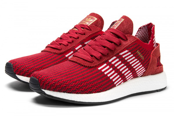 Мужские кроссовки Adidas Iniki Runner Boost Primeknit красные