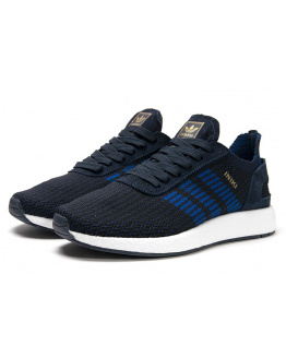 Чоловічі кросівки Adidas Iniki Runner Boost Primeknit темно-сині