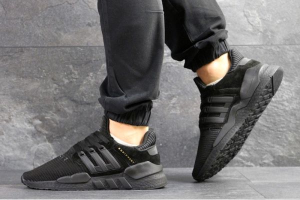 Мужские кроссовки Adidas Originals EQT Support 91/18 черные