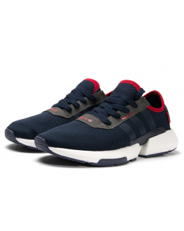 Чоловічі кросівки Adidas POD S3.1 темно-сині з червоним