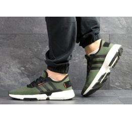 Мужские кроссовки Adidas POD S3.1 зеленые с черным