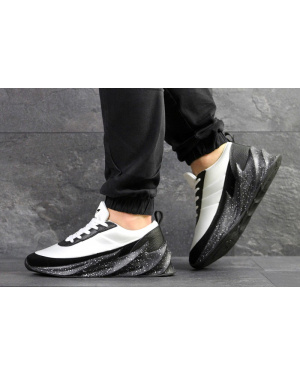 Чоловічі кросівки Adidas Sharks білі з чорним