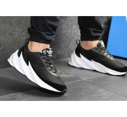 Мужские кроссовки Adidas Sharks черные с белым
