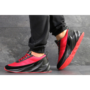 Мужские кроссовки Adidas Sharks красные с черным