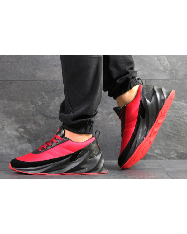 Чоловічі кросівки Adidas Sharks червоні з чорним