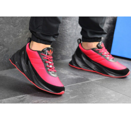 Мужские кроссовки Adidas Sharks красные с черным