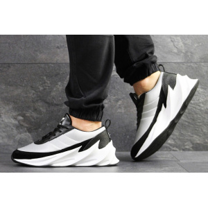 Мужские кроссовки Adidas Sharks серые с черным