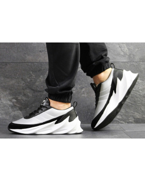 Чоловічі кросівки Adidas Sharks сірі з чорним