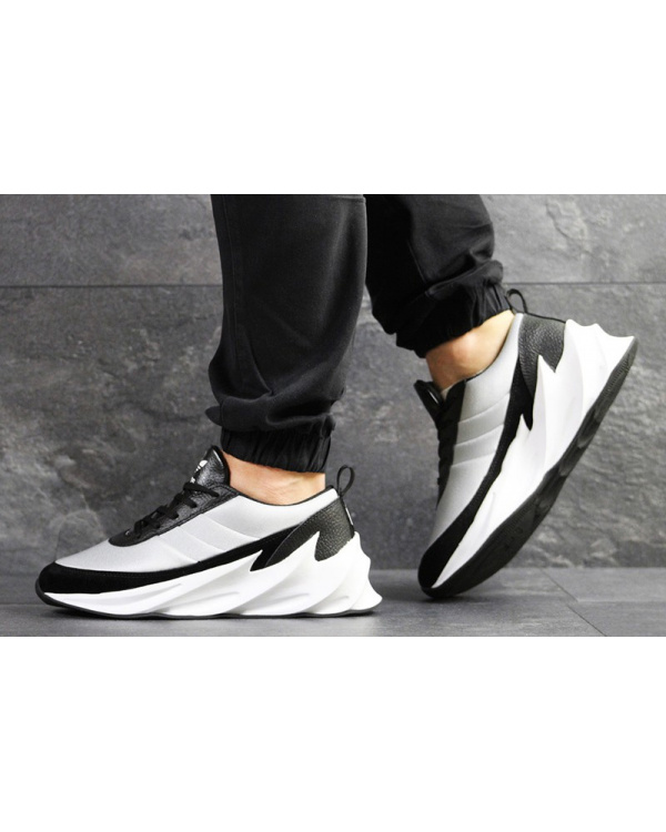 Чоловічі кросівки Adidas Sharks сірі з чорним