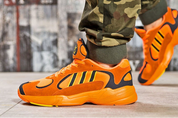 Мужские кроссовки Adidas Yung 1 оранжевые