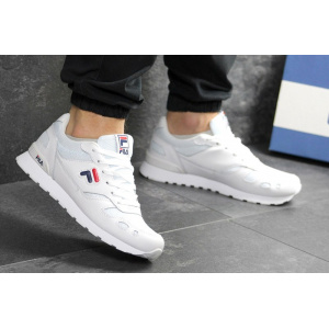 Купить Мужские кроссовки Fila белые в Украине