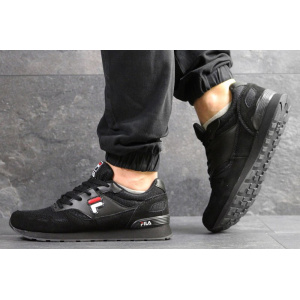 Купить Мужские кроссовки Fila черные