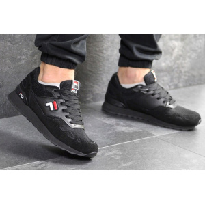 Купить Мужские кроссовки Fila черные в Украине