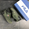 Мужские кроссовки Fila зеленые