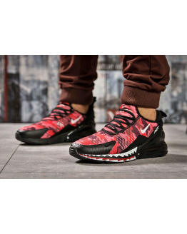 Чоловічі кросівки Nike Air Max 270 червоні з чорним