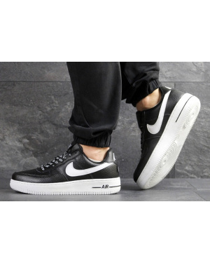 Чоловічі кросівки Nike Air Force 1 Low NBA чорні з білим