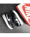 Купить Чоловічі кросівки Nike Air Force 1 Low NBA чорні з білим