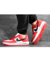 Чоловічі кросівки Nike Air Force 1 Low NBA червоні з білим
