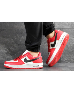 Чоловічі кросівки Nike Air Force 1 Low NBA червоні з білим