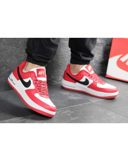 Чоловічі кросівки Nike Air Force 1 Low NBA червоні з білим