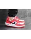 Купить Чоловічі кросівки Nike Air Force 1 Low NBA червоні з білим