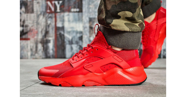 Nike Huarache レッド スパイクシューズ Купить мужские кроссовки Nike Air Huarache красные