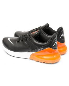 Чоловічі кросівки Nike Air Max 270 Premium чорні з помаранчевим