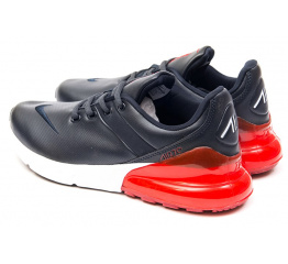 Мужские кроссовки Nike Air Max 270 Premium темно-синие с красным
