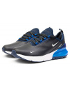 Чоловічі кросівки Nike Air Max 270 темно-сині з блакитним