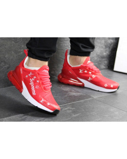 Чоловічі кросівки Nike Air Max 270 x Supreme червоні