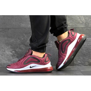 Мужские кроссовки Nike Air Max 720 бордовые