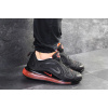 Купить Мужские кроссовки Nike Air Max 720 черные с оранжевым