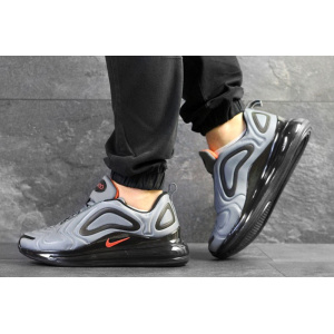 Мужские кроссовки Nike Air Max 720 серые с черным