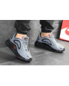 Купить Чоловічі кросівки Nike Air Max 720 сірі з чорним