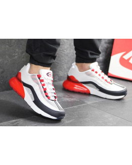 Чоловічі кросівки Nike Air Max 95 + Max 270 білі з червоним