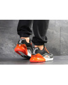 Купить Мужские кроссовки Nike Air Max 95 + Max 270 черные с оранжевым