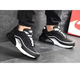 Купить Мужские кроссовки Nike Air Max 95 + Max 270 черные с серым в Украине