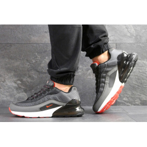 Мужские кроссовки Nike Air Max 95 + Max 270 серые