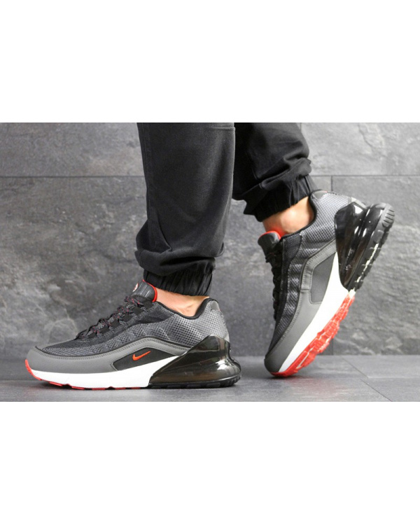 Чоловічі кросівки Nike Air Max 95 + Max 270 сірі