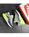 Купить Чоловічі кросівки Nike Air Max 95 + Max 270 сірі с неоновым