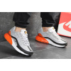 Купить Мужские кроссовки Nike Air Max 95 + Max 270 серые с оранжевым