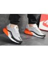 Купить Чоловічі кросівки Nike Air Max 95 + Max 270 сірі з помаранчевим