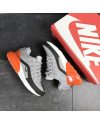 Купить Чоловічі кросівки Nike Air Max 95 + Max 270 сірі з помаранчевим