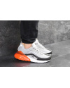 Купить Чоловічі кросівки Nike Air Max 95 + Max 270 сірі з помаранчевим