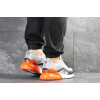 Купить Мужские кроссовки Nike Air Max 95 + Max 270 серые с оранжевым